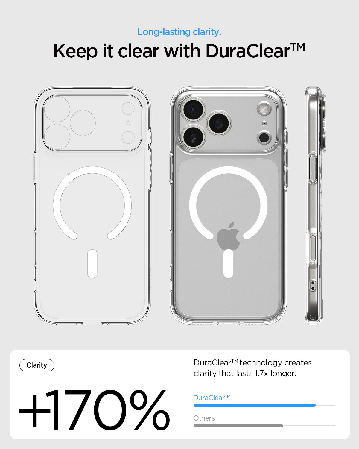 Spigen Ultra Hybrid ჩასადები iPhone 18 Pro Max მაგსეიფის მხარდაჭერით