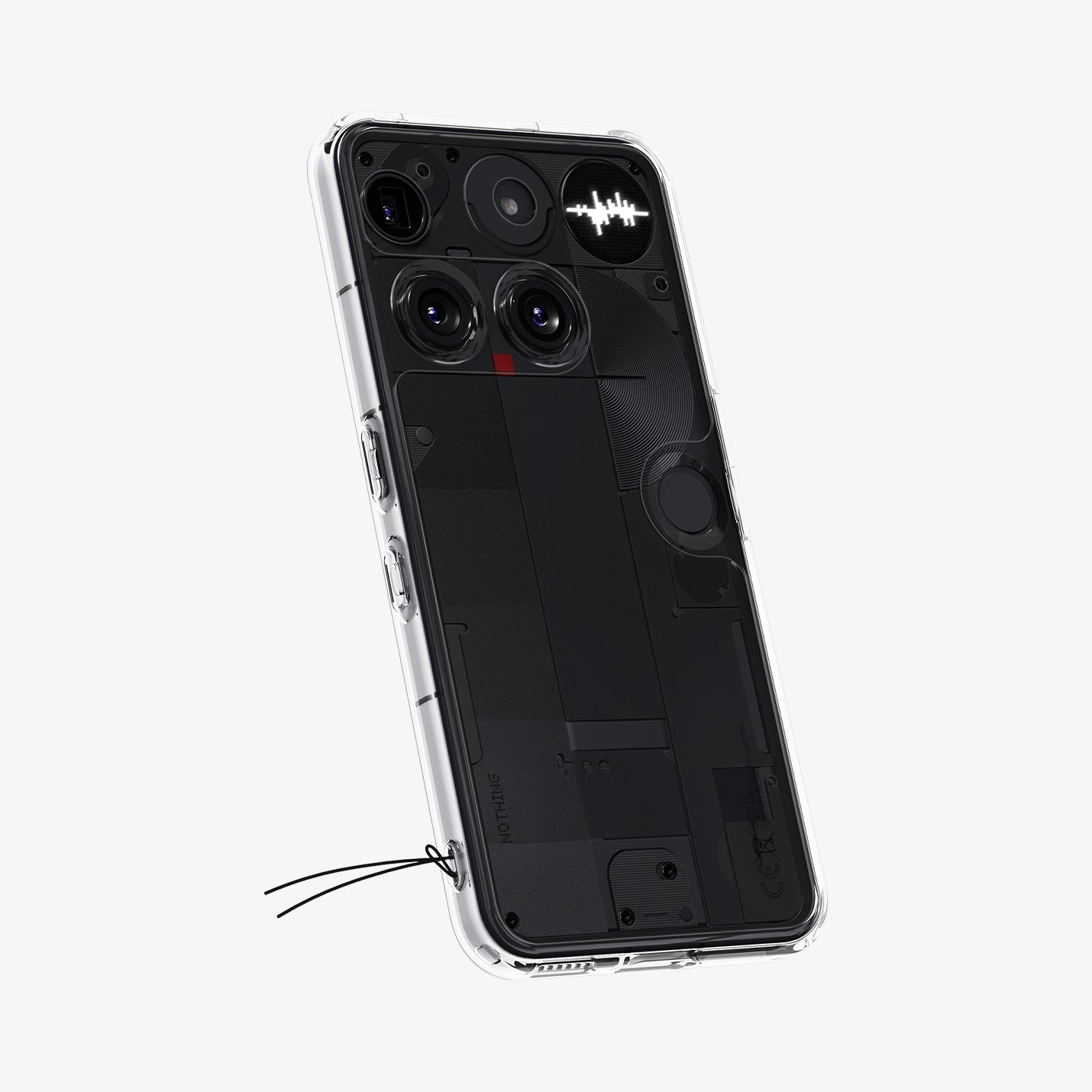 ქეისი Spigen Ultra Hybrid Nothing 3 Case არის გამჭირვალე და პრემიუმ კლასის ჩასადები, რომელიც ინარჩუნებს ტელეფონის დიზაინს და იცავს მას ყოველდღიურ გამოყენებაში; Spigen Ultra Hybrid Nothing 3 Case is a transparent premium-class case that preserves the phone’s design while providing reliable everyday protection.