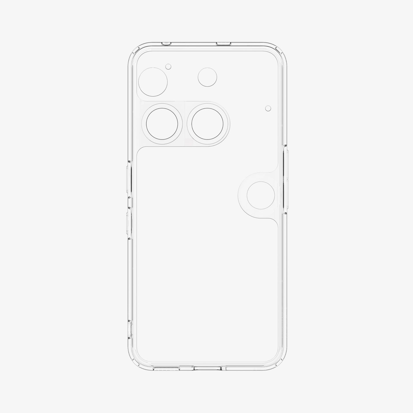 ქეისი Spigen Ultra Hybrid Nothing 3 Case არის გამჭირვალე და პრემიუმ კლასის ჩასადები, რომელიც ინარჩუნებს ტელეფონის დიზაინს და იცავს მას ყოველდღიურ გამოყენებაში; Spigen Ultra Hybrid Nothing 3 Case is a transparent premium-class case that preserves the phone’s design while providing reliable everyday protection.