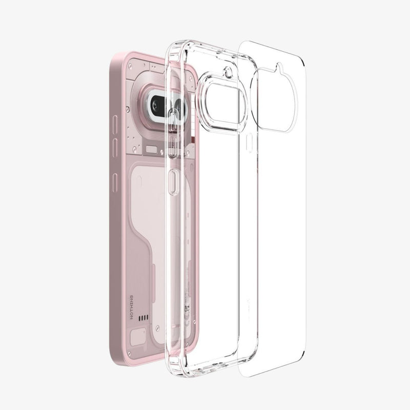 Spigen Ultra Hybrid ქეისი Nothing 4A გამჭვირვალე დიზაინით