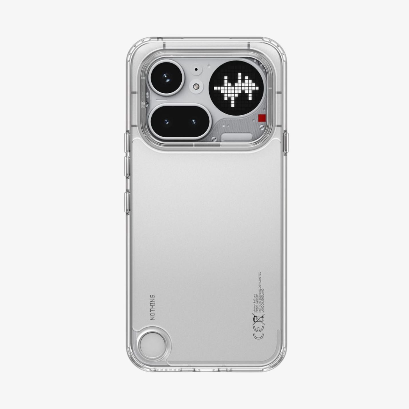 Spigen Ultra Hybrid გამჭვირვალე ქეისი Nothing 4A Pro ყოველდღიური დაცვისთვის