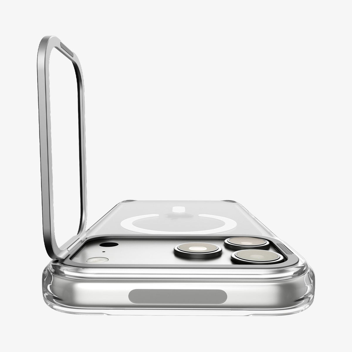 Spigen Ultra Hybrid Optik S MagSafe ჩასადები iPhone 18 Pro დაცვისთვის
