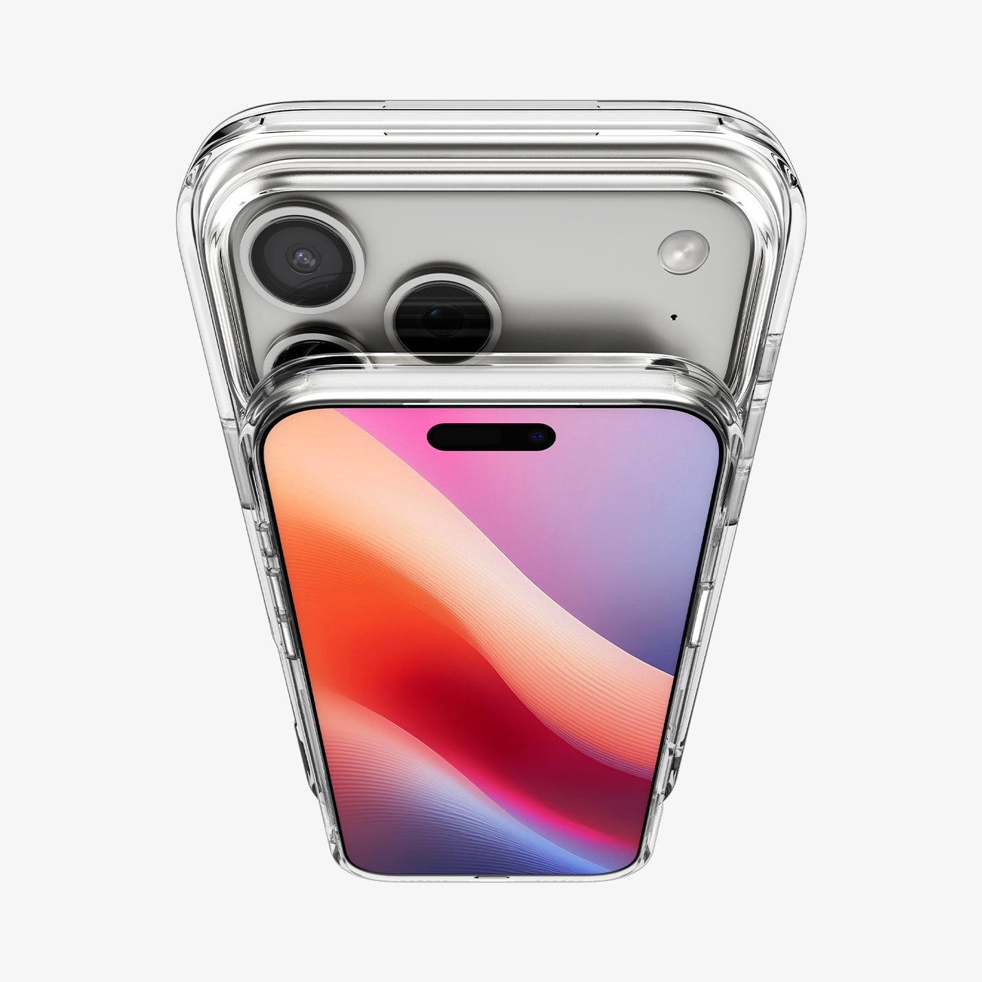 ქეისი Spigen Ultra Hybrid S MagSafe iPhone 17 Pro – გამჭვირვალე Spigen პრემიუმ ხარისხის ქეისი სადგამით და მაგსეიფის მხარდაჭერით.