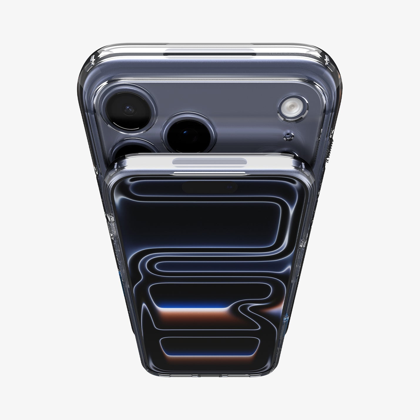 ქეისი Spigen Ultra Hybrid "T" MagSafe iPhone 17 Pro – მატოვი ლურჯი პრემიუმ კლასის Spigen ქეისი, კამერის ღილაკის დაცვით და მაგსეიფი მხარდაჭერით.