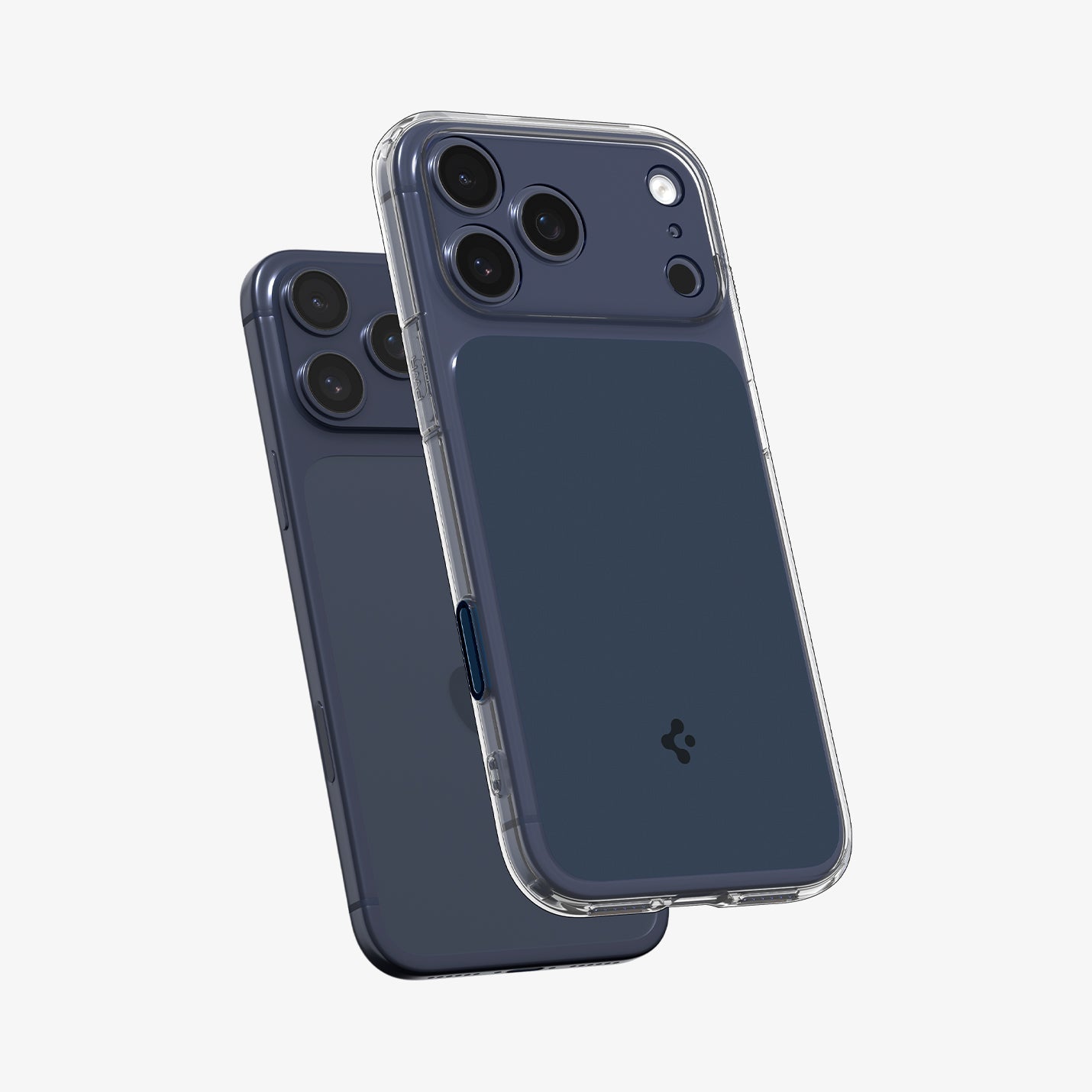 ქეისი Spigen Ultra Hybrid "T" MagSafe iPhone 17 Pro Max – მატოვი  ლურჯი პრემიუმ კლასის Spigen ქეისი, კამერის ღილაკის დაცვით და მაგსეიფი მხარდაჭერით.