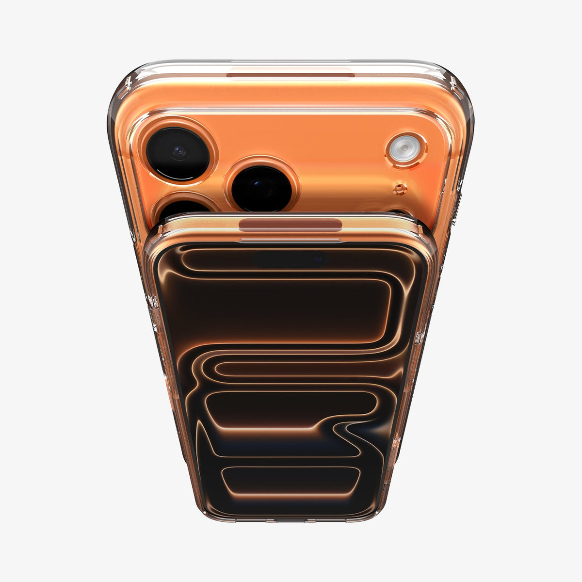 iPhone 18 Pro Max ქეისი Spigen Ultra Hybrid "T" სასიამოვნო დიზაინით