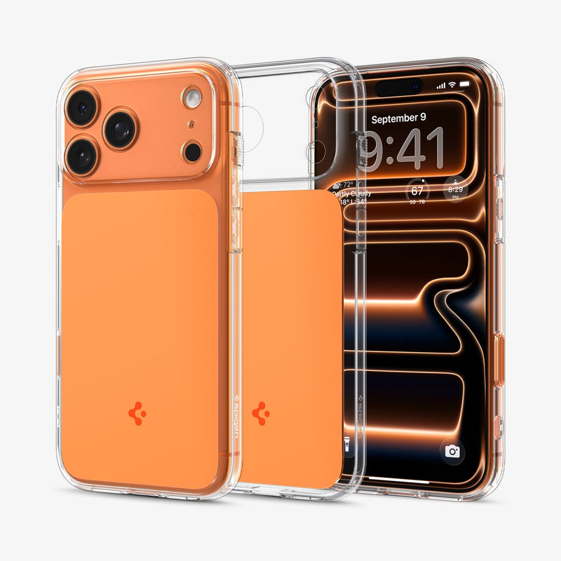Spigen Ultra Hybrid "T" სასიამოვნო ჩასადები iPhone 18 Pro Max საიმედო დაცვით