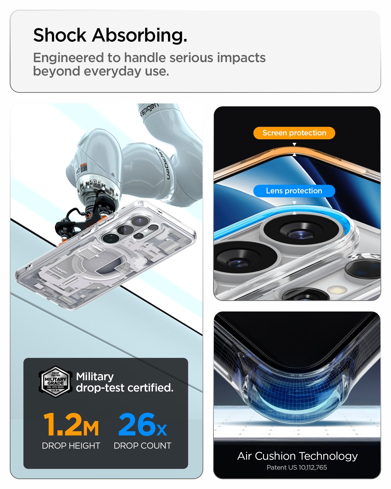 Spigen Ultra Hybrid Zero One MagSafe ქეისი Galaxy S26 Ultra განსხვავებული ვიზუალით