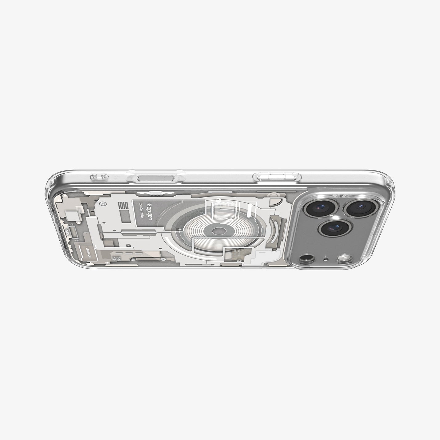 ქეისი Spigen Zero One With MagSafe iPhone 17 Pro – პრემიუმ ხარისხის ჩასადები, განსხვავებული დიზაინით და კამერის ღილაკის დაცვით.