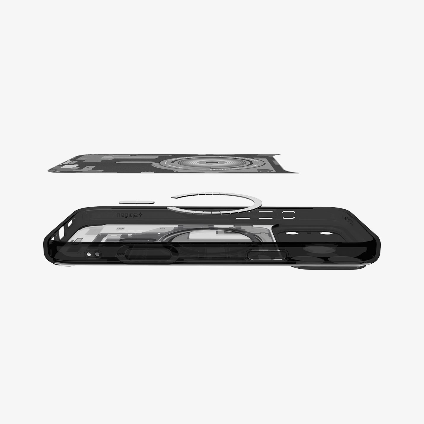 ქეისი Spigen Zero One With MagSafe iPhone 17 Pro – პრემიუმ ხარისხის ჩასადები, განსხვავებული დიზაინით და კამერის ღილაკის დაცვით.