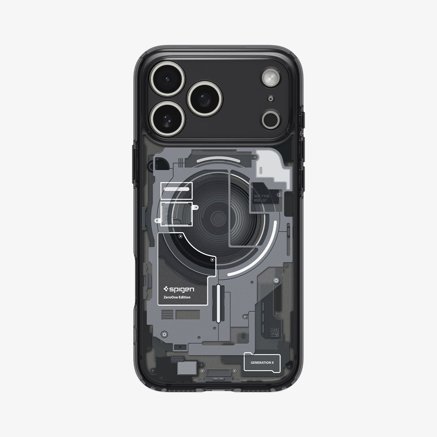 ქეისი Spigen Zero One With MagSafe iPhone 17 Pro Max – პრემიუმ ხარისხის ჩასადები, განსხვავებული დიზაინით და კამერის ღილაკის დაცვით.