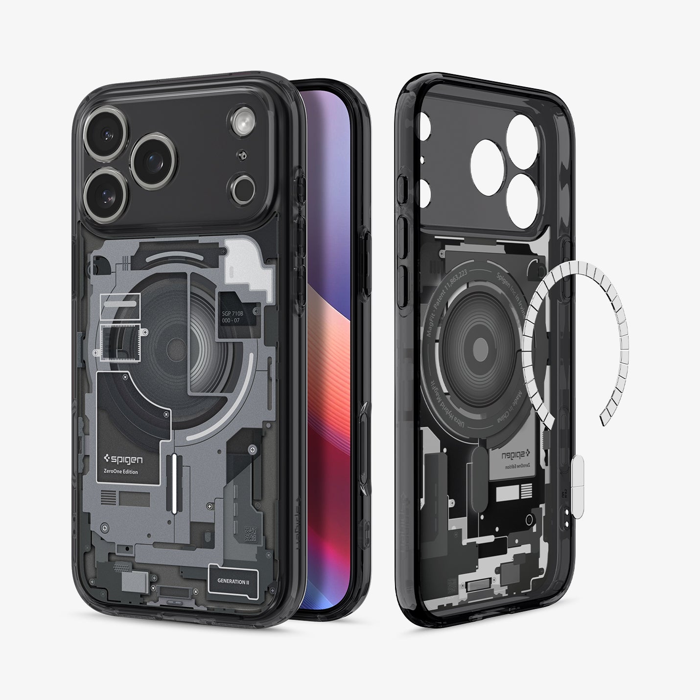 ქეისი Spigen Zero One With MagSafe iPhone 17 Pro Max – პრემიუმ ხარისხის ჩასადები, განსხვავებული დიზაინით და კამერის ღილაკის დაცვით.