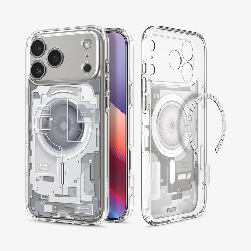 ქეისი Spigen Zero One With MagSafe iPhone 17 Pro Max – პრემიუმ ხარისხის ჩასადები, განსხვავებული დიზაინით და კამერის ღილაკის დაცვით.