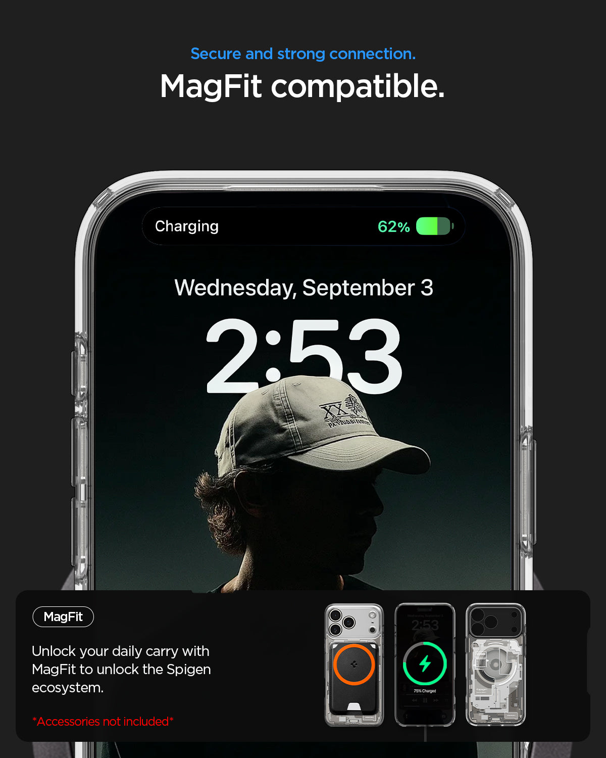 Spigen Zero One With MagSafe ქეისი iPhone 18 Pro Max-ისთვის