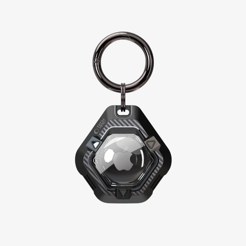 Tech-Protect Defense დამცავი ქეისი AirTag-ისთვის, გამძლე დიზაინით და უსაფრთხო დამაგრებით ყოველდღიური გამოყენებისთვის