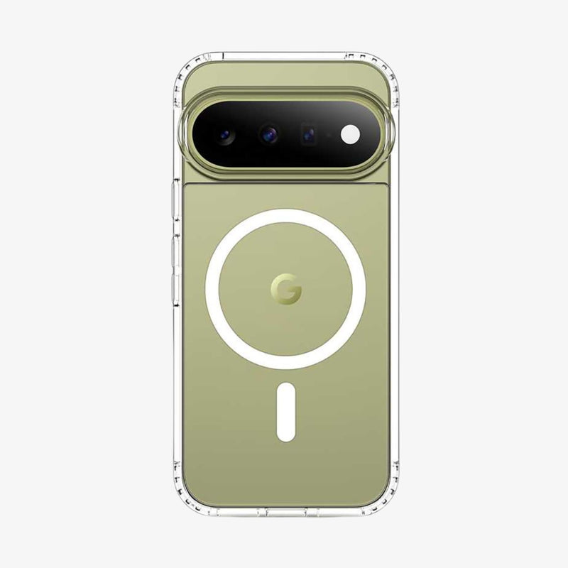 გამჭვირვალე ჩასადები Tech-Protect FlexAir Hybrid Pixel 9 MagSafe მხარდაჭერით