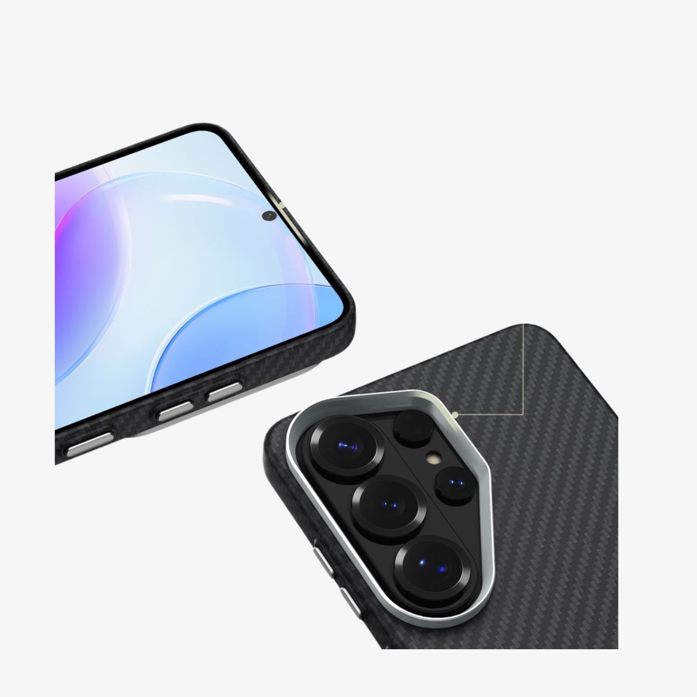 Tech-Protect Ion Carbon MagSafe ქეისი Galaxy S26 Ultra თხელი დიზაინით