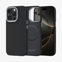 ქეისი Tech-Protect Ion Carbon MagSafe iPhone 16 Pro Max Case