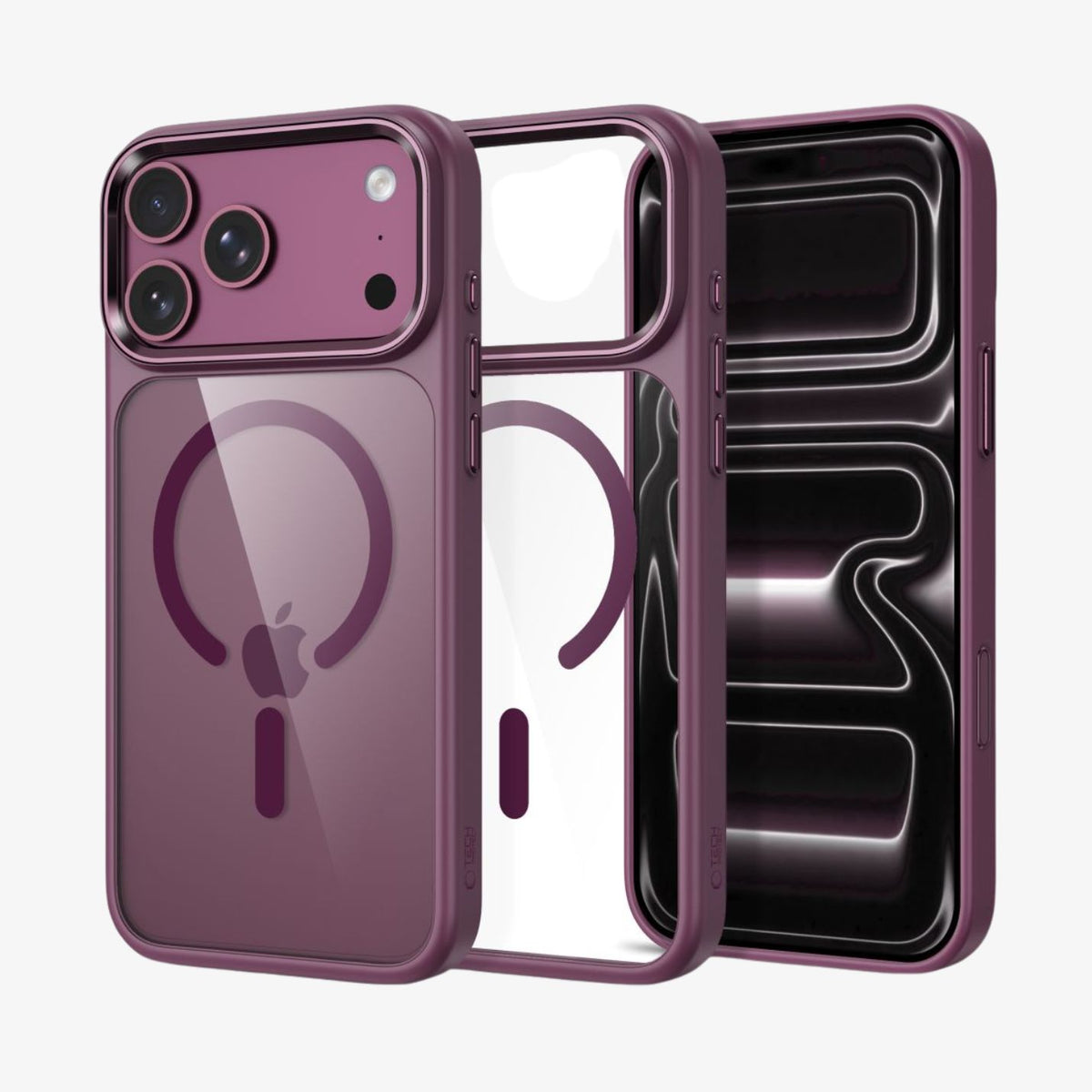 Tech-Protect MagMat CC ჩასადები iPhone 18 Pro მაგსეიფის მხარდაჭერით