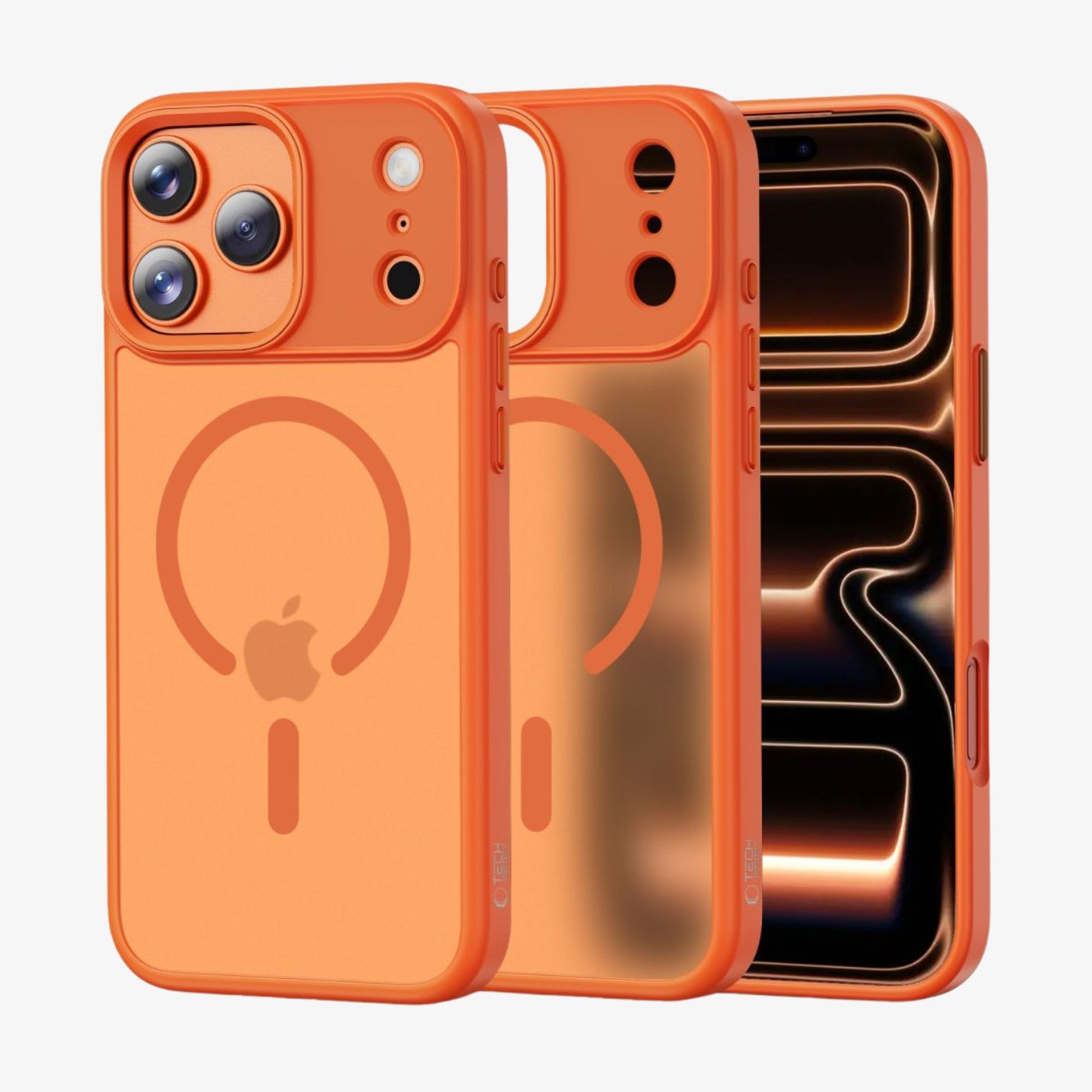 ქეისი Tech-Protect MagMat MagSafe iPhone 17 Pro – სტაფილოსფერი ან ლურჯი ქეისი მაგსეიფი (MagSafe) მხარდაჭერით და ელეგანტური დიზაინით.