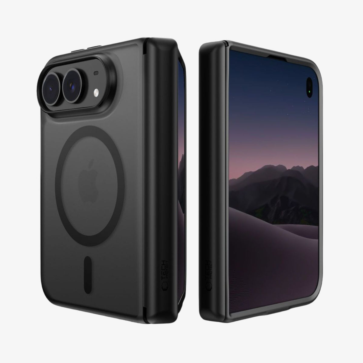 iPhone Duo ჩასადები Tech-Protect MagPeack CC სასიამოვნო ტექსტურით