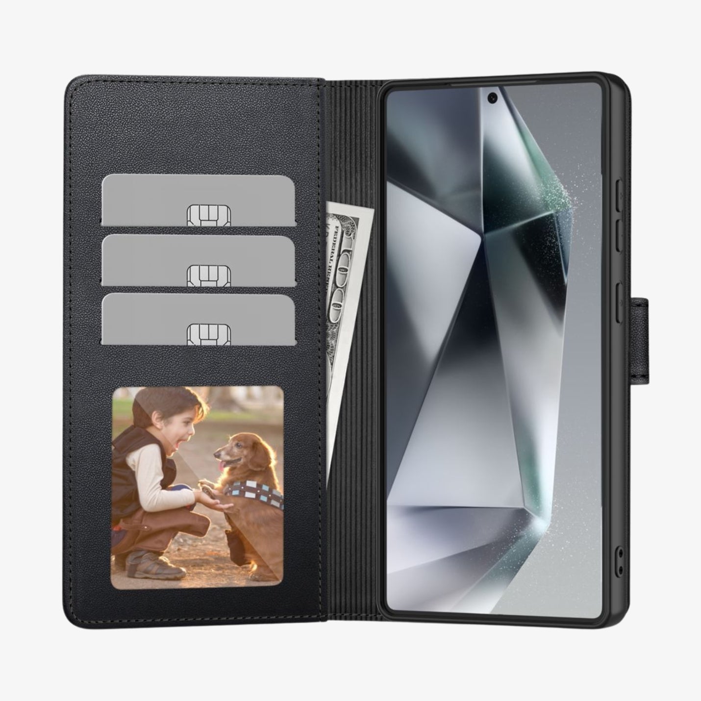 პრემიუმ Tech-Protect Wallet ქეისი Galaxy S26 Ultra ყოველდღიური დაცვისთვის