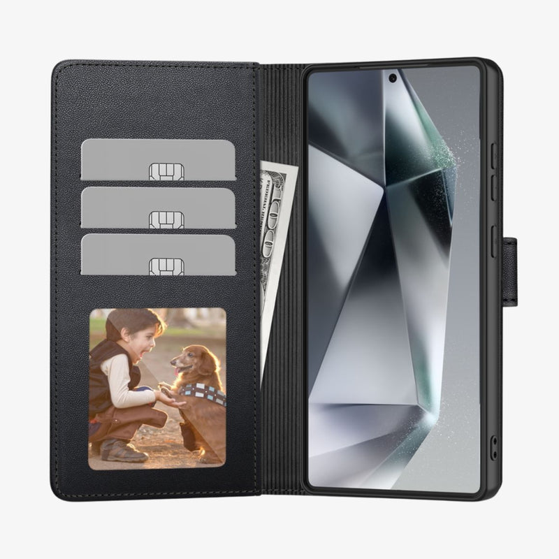 პრემიუმ Tech-Protect Wallet ქეისი Galaxy S26 Ultra ყოველდღიური დაცვისთვის