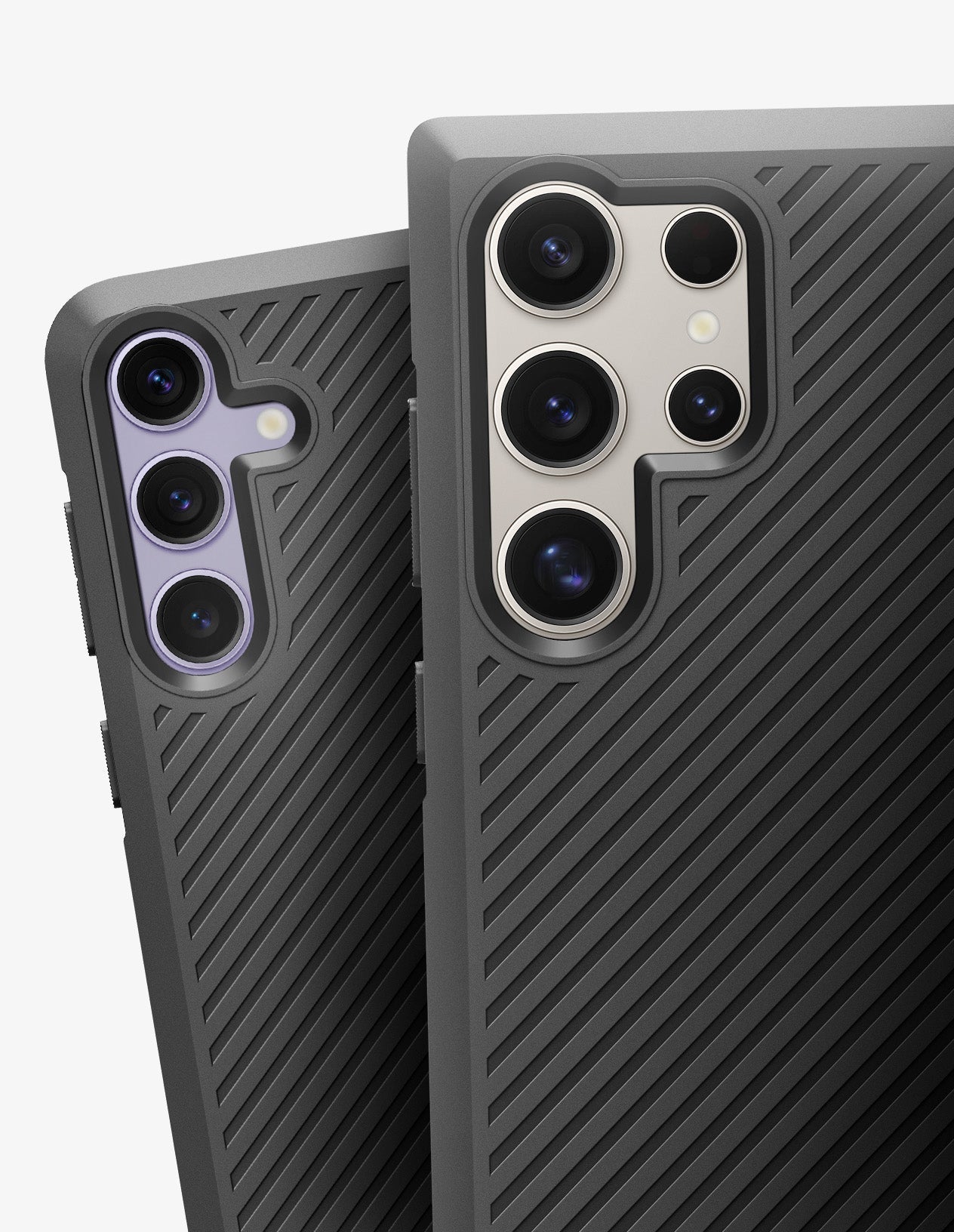 მყარი და საუკეთესო დაცვის ქეისი Spigen Core Armor Galaxy S24-თვის, Galaxy S24 Case შავი