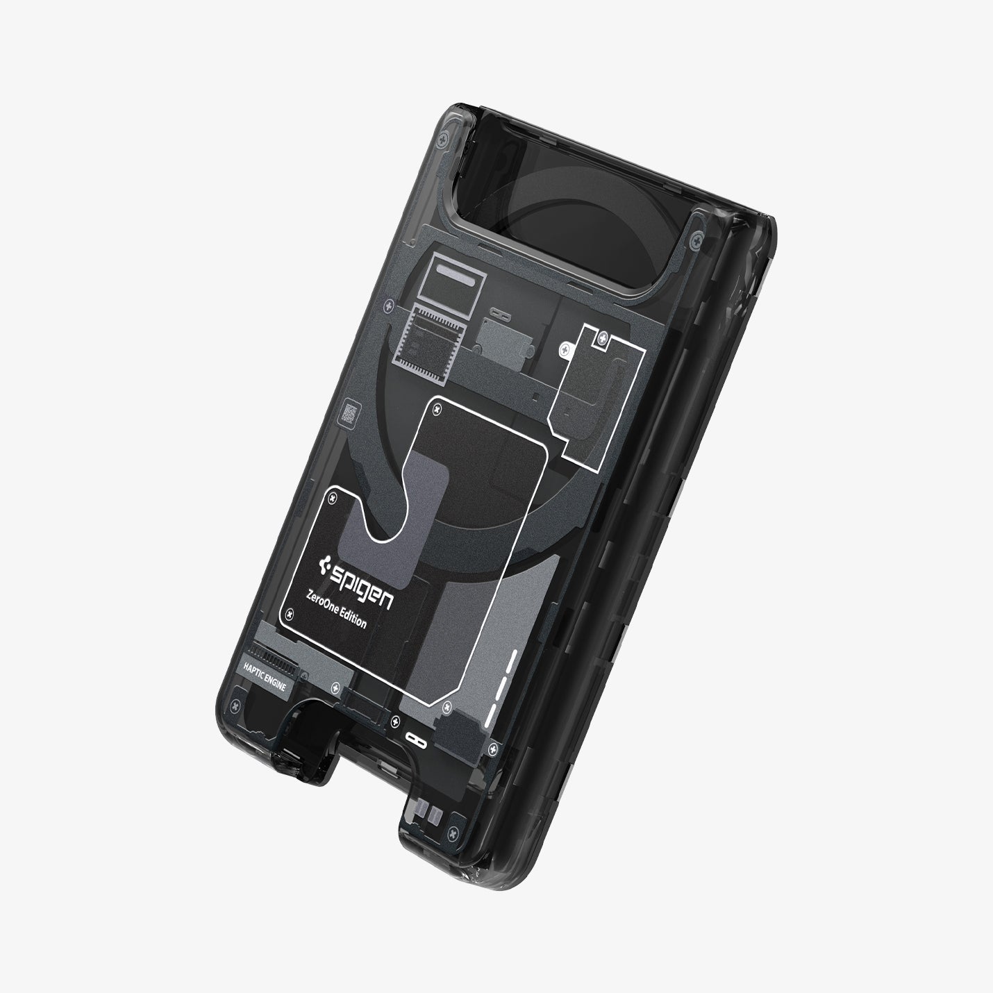 Spigen Ultra Hybrid MagSafe Wallet Zero One ტელეფონის საფულე 3 ბარათის ჩასადებით, მაგსეიფის მიმაგრებით, მაგნიტური საფულე