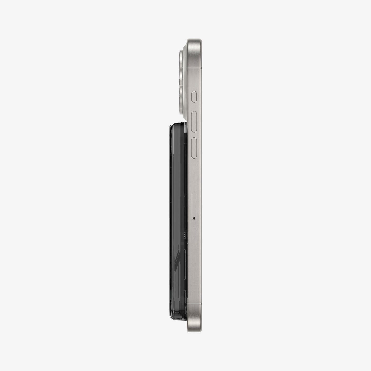 Spigen Ultra Hybrid MagSafe Wallet Zero One ტელეფონის საფულე 3 ბარათის ჩასადებით, მაგსეიფის მიმაგრებით, მაგნიტური საფულე