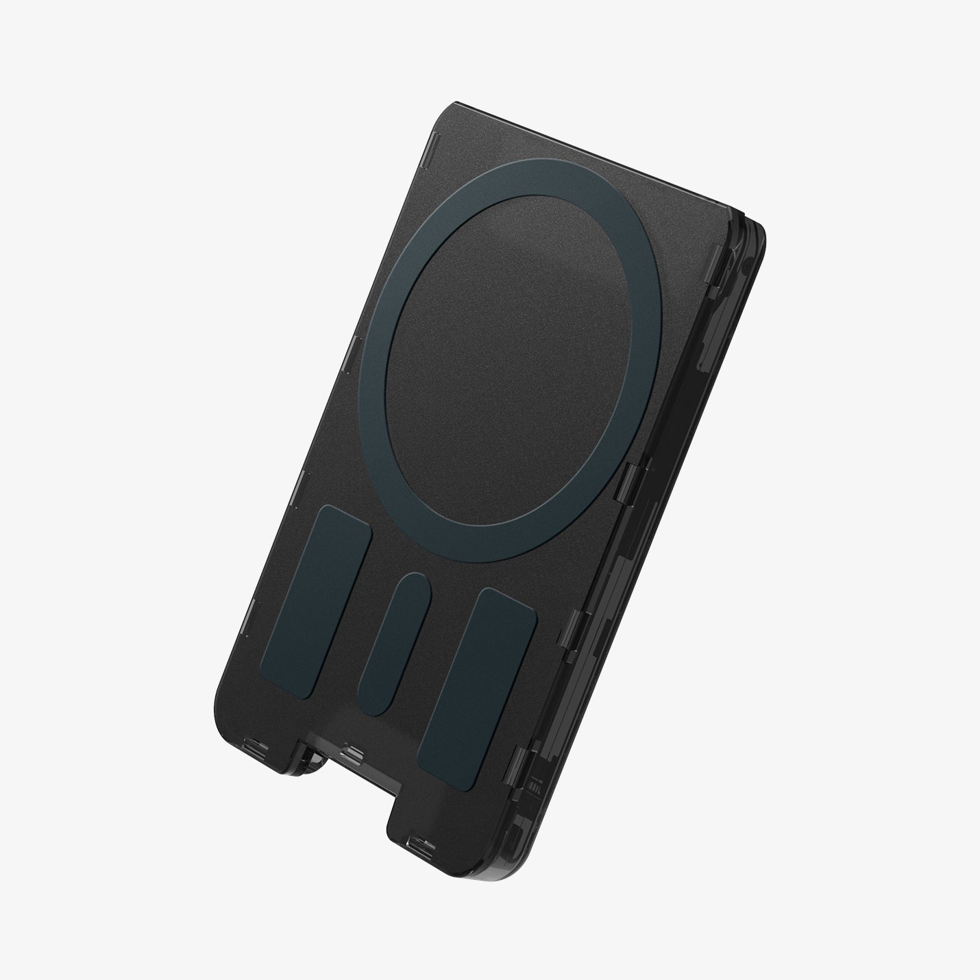 Spigen Ultra Hybrid MagSafe Wallet Zero One ტელეფონის საფულე 3 ბარათის ჩასადებით, მაგსეიფის მიმაგრებით, მაგნიტური საფულე