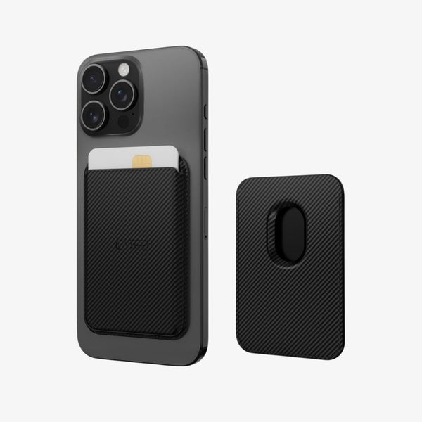 მაგნიტური საფულე Tech-Protect MagWallet Universal Card Holder Carbon