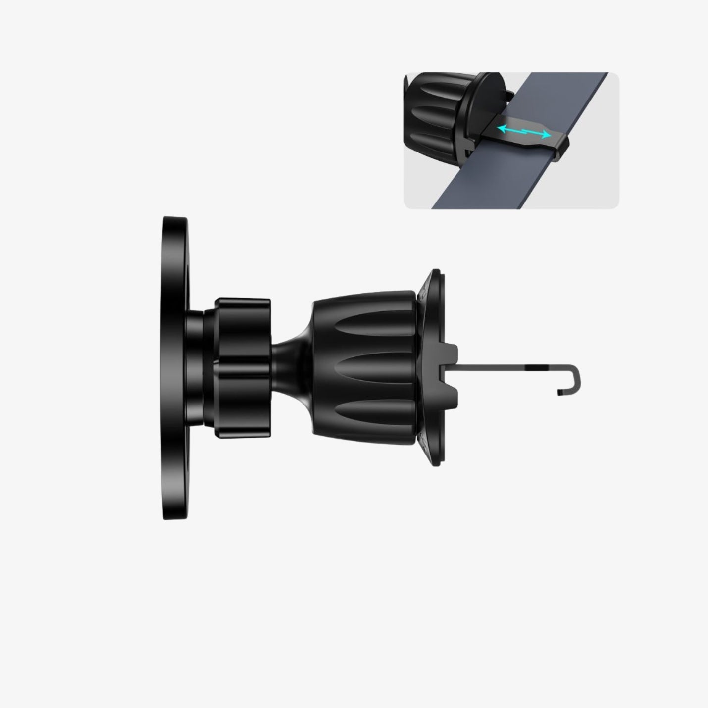 პატარა და კომპაქტური სმარტფონის დამჭერი მანქანისთვის Tech-Protect N56 Magnetic MagSafe მყარი მაგსეიფით