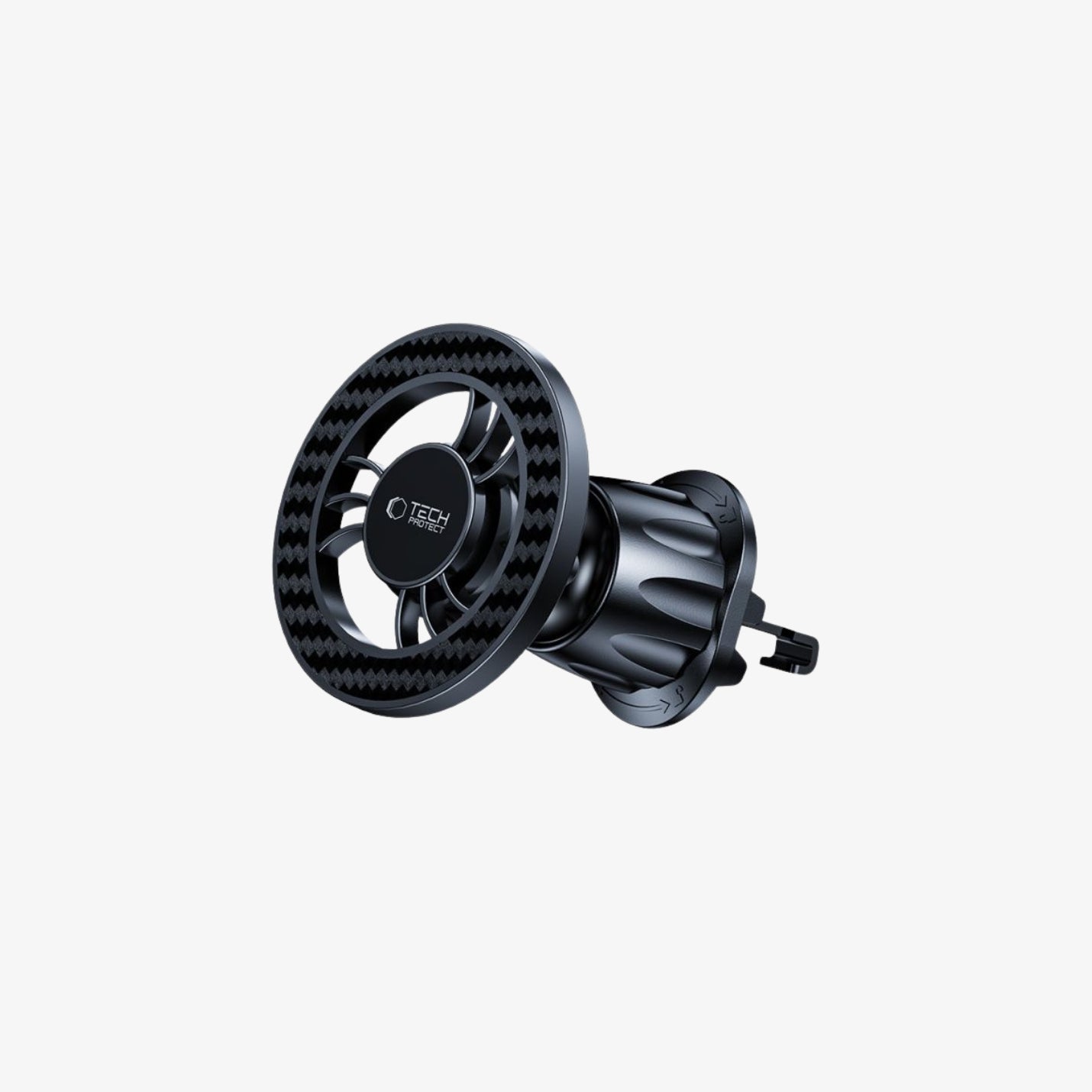 პატარა და კომპაქტური სმარტფონის დამჭერი მანქანისთვის Tech-Protect N56 Magnetic MagSafe მყარი მაგსეიფით