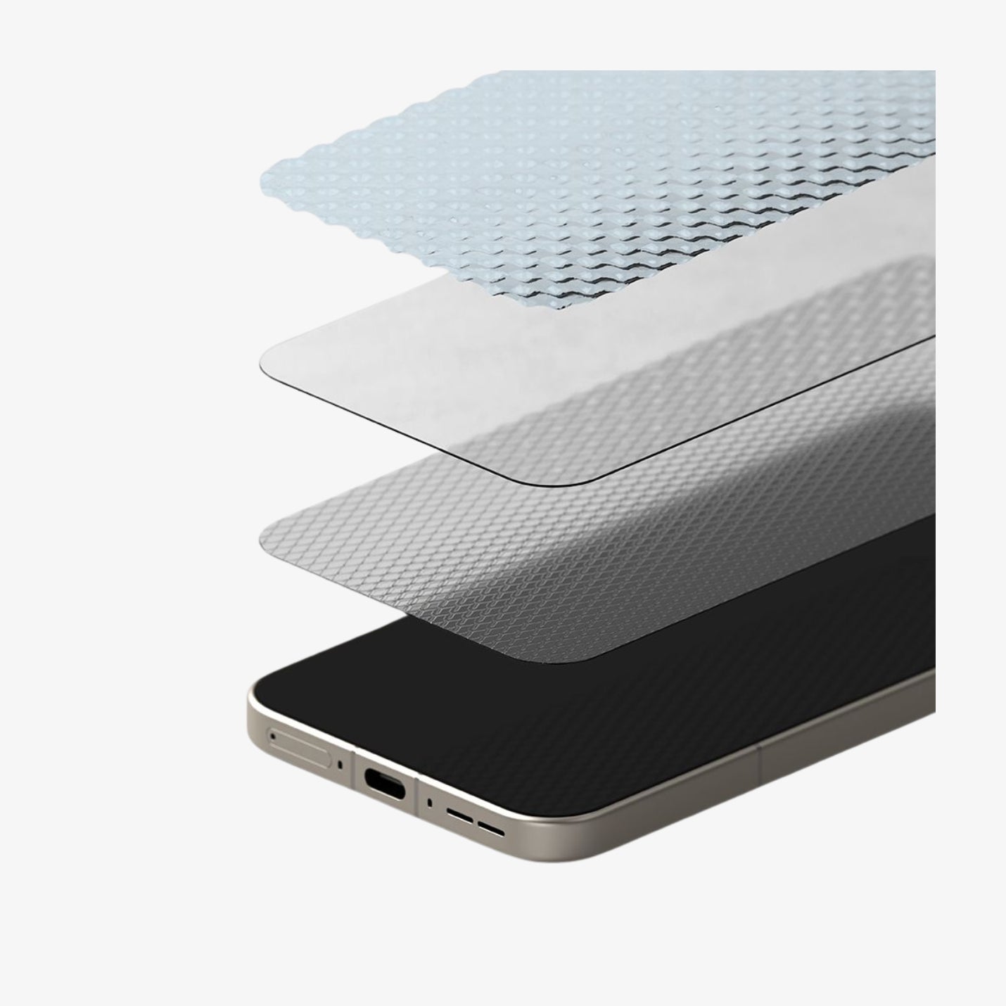 Ringke Easy Slide 2-Pack ეკრანის დამცავი OnePlus 15-ისთვის, გამჭვირვალე ბრონი შავი კანტების გარეშე და მექანიზმით ეკვრის მარტივი მონტაჟით