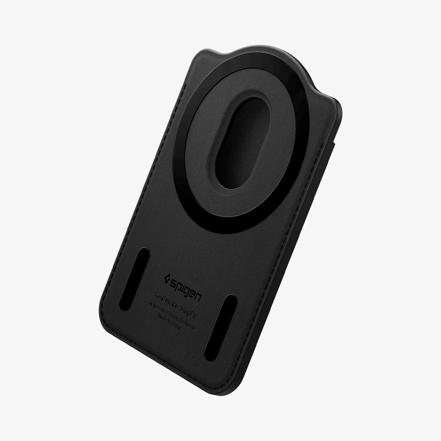 პრემიუმ Spigen Urban Fit Wallet 3 ბარათის ჩასადებით