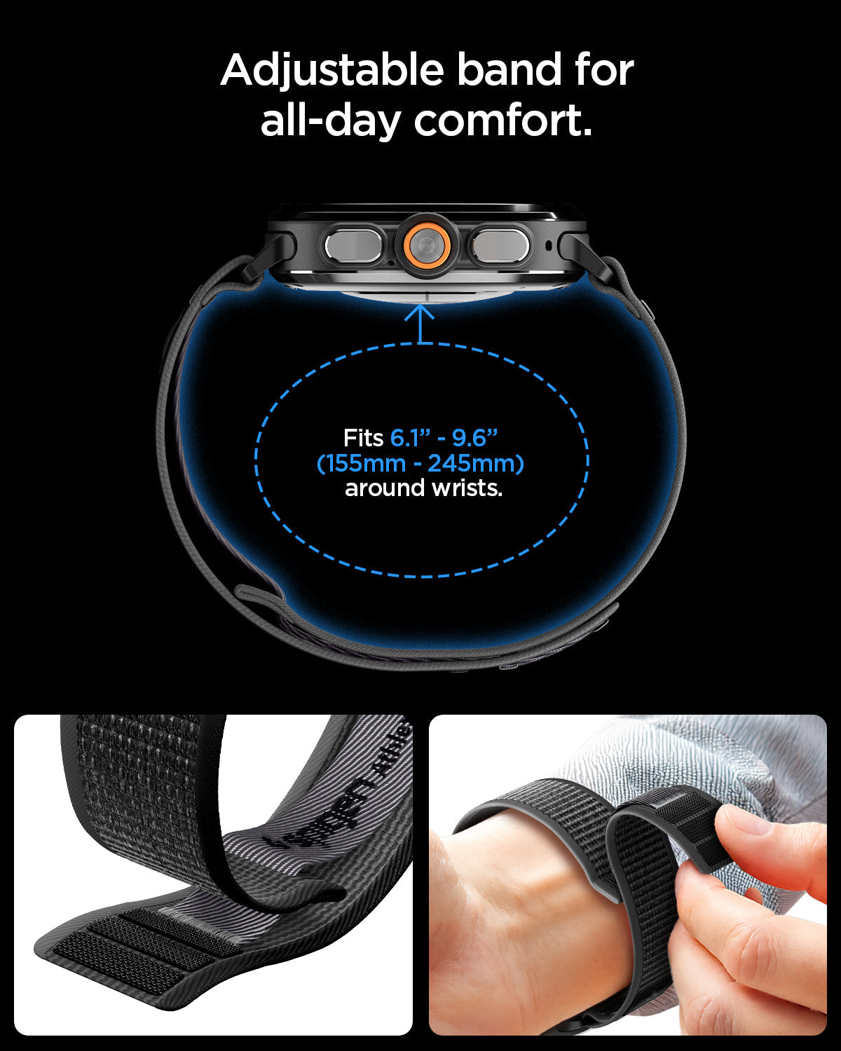 Spigen Athlex Air ლამაზი სამაჯური Galaxy Watch Ultra 1 / 2