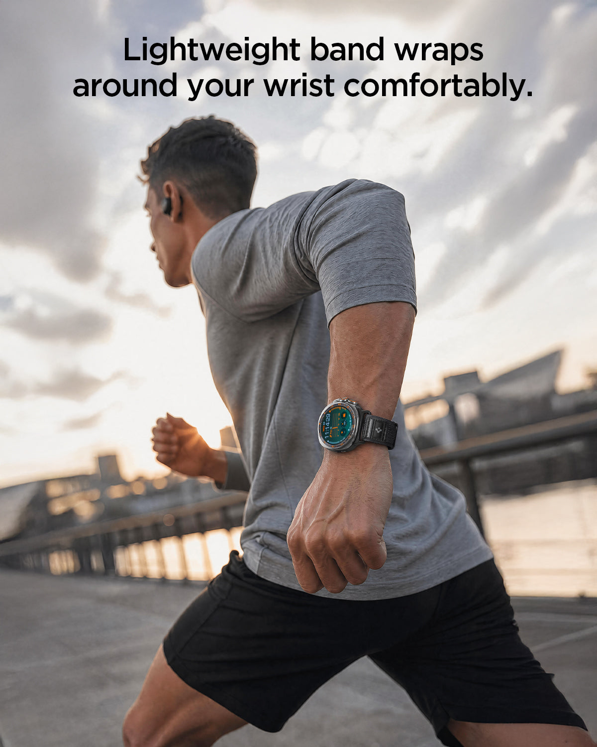Galaxy Watch Ultra 1 / 2 ბრასლეტი Spigen Athlex Air