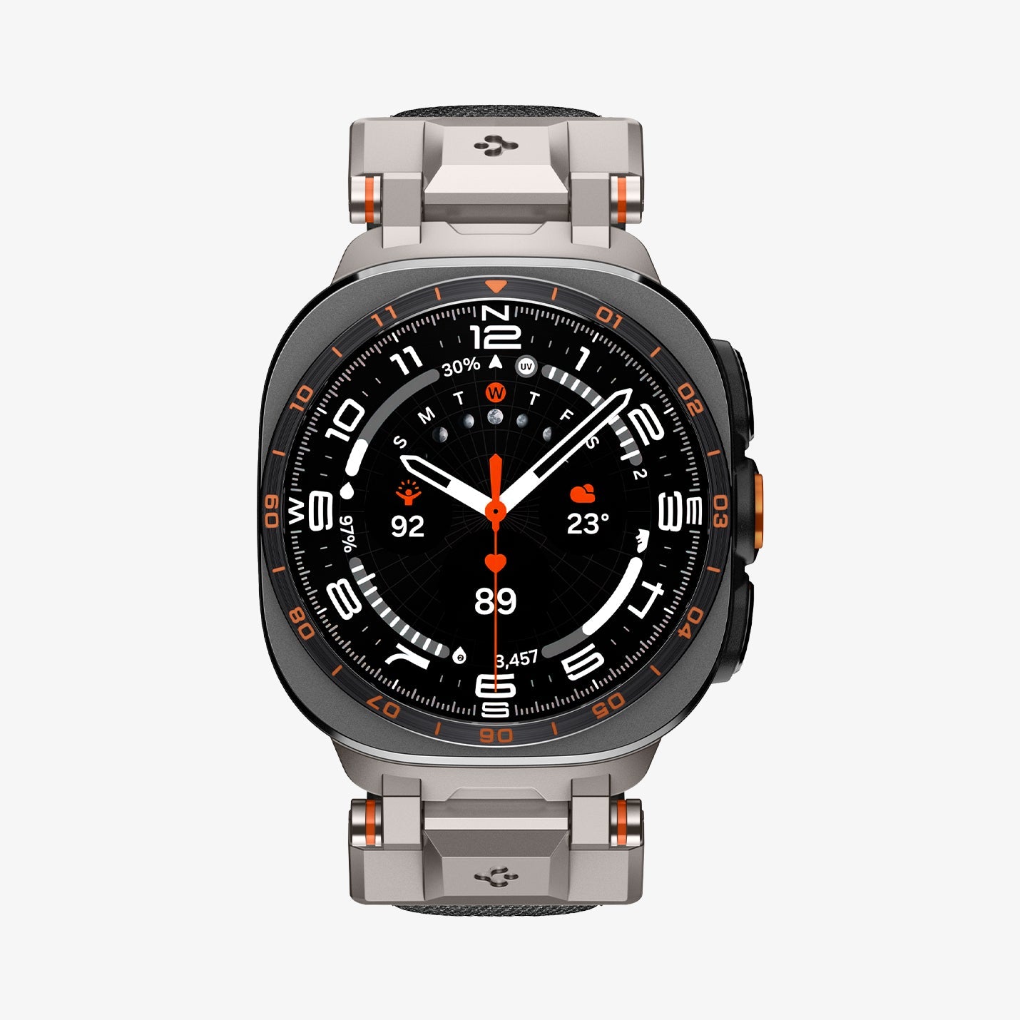 Spigen DuraPro Armor Galaxy Watch Ultra strap ყოველდღიური გამოყენებისთვის