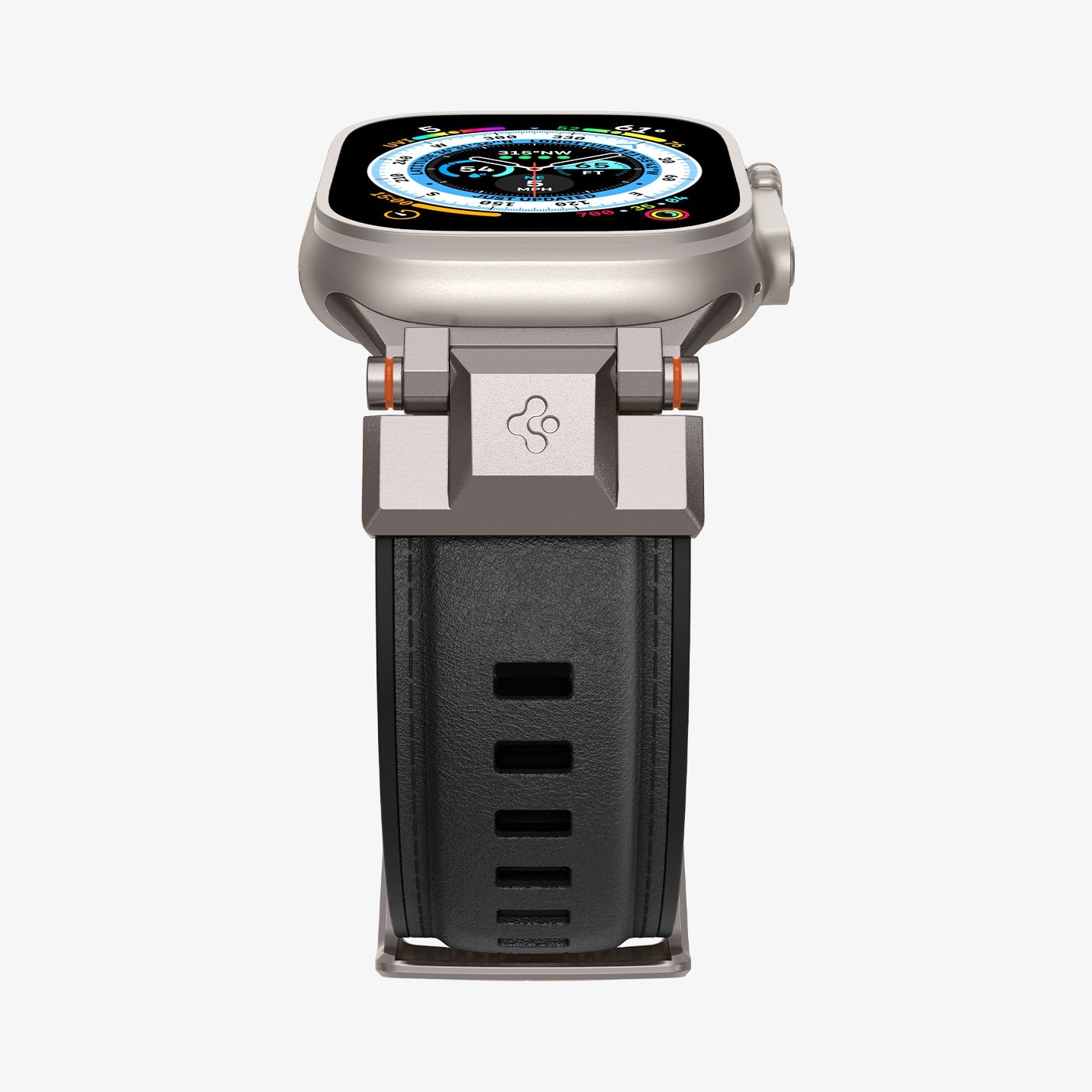 Spigen DuraPro Armor PU Band – პრემიუმ კლასი Apple Watch Ultra-სა და Apple Watch Series-ისთვის, გამძლე და კომფორტული სამაჯური სტილისა და დაცულობისთვის, Strap, Band