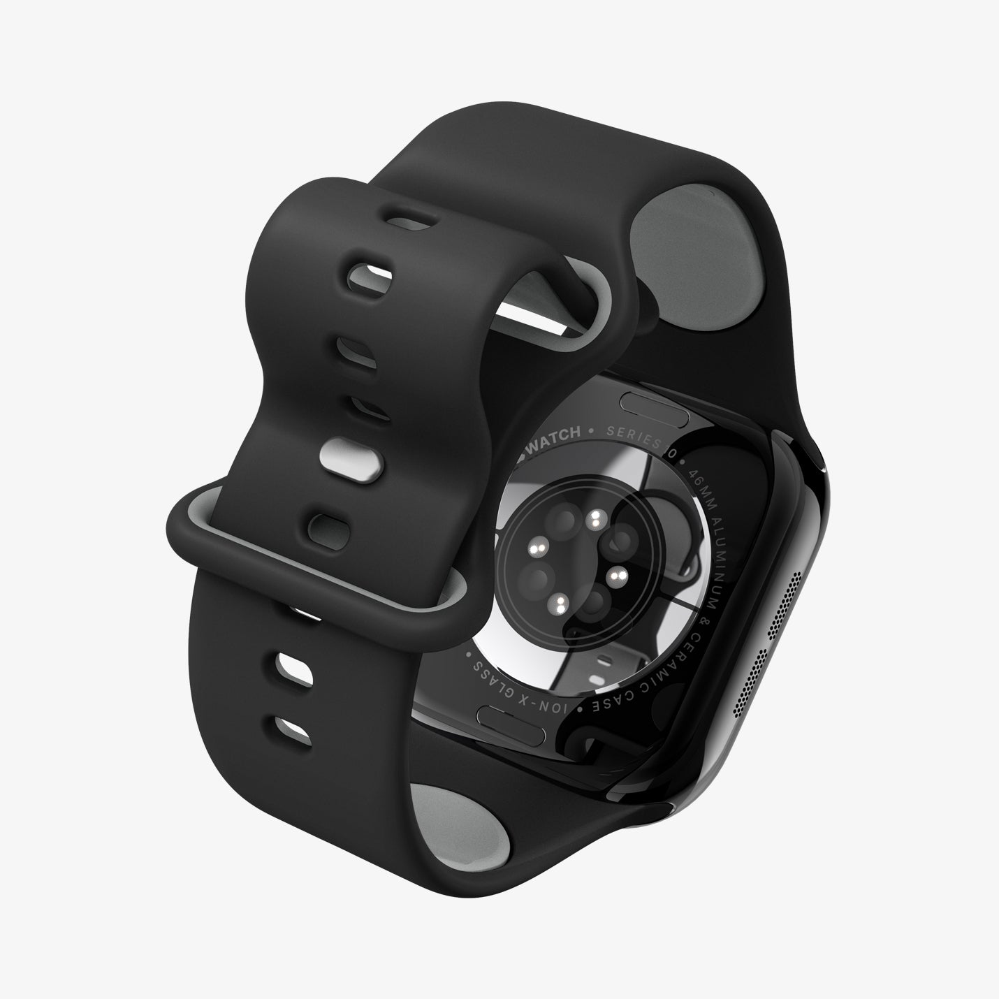 სამაჯური Spigen Nano PoP Band – ბრასლეტი Apple Watch Series 6/7/8/9/10, SE და Ultra 1/2 მოდელებისთვის, თანამედროვე დიზაინითა და გამძლე მასალით.
