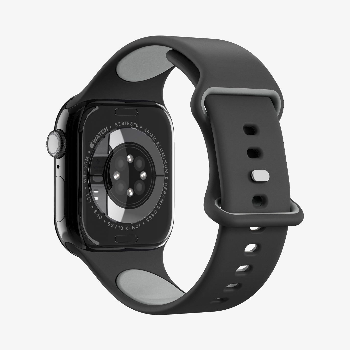 სამაჯური Spigen Nano PoP Band – ბრასლეტი Apple Watch Series 6/7/8/9/10, SE და Ultra 1/2 მოდელებისთვის, თანამედროვე დიზაინითა და გამძლე მასალით.