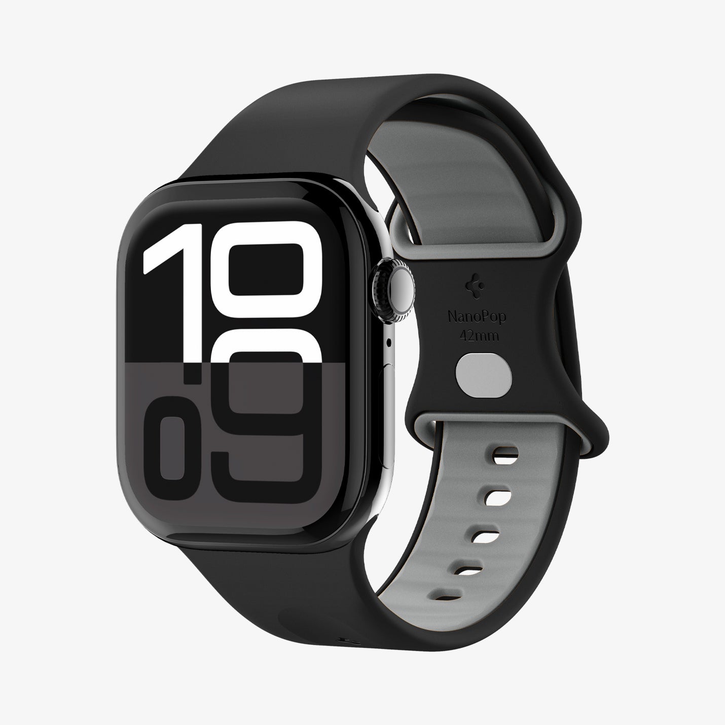 სამაჯური Spigen Nano PoP Band – ბრასლეტი Apple Watch Series 6/7/8/9/10, SE და Ultra 1/2 მოდელებისთვის, თანამედროვე დიზაინითა და გამძლე მასალით.