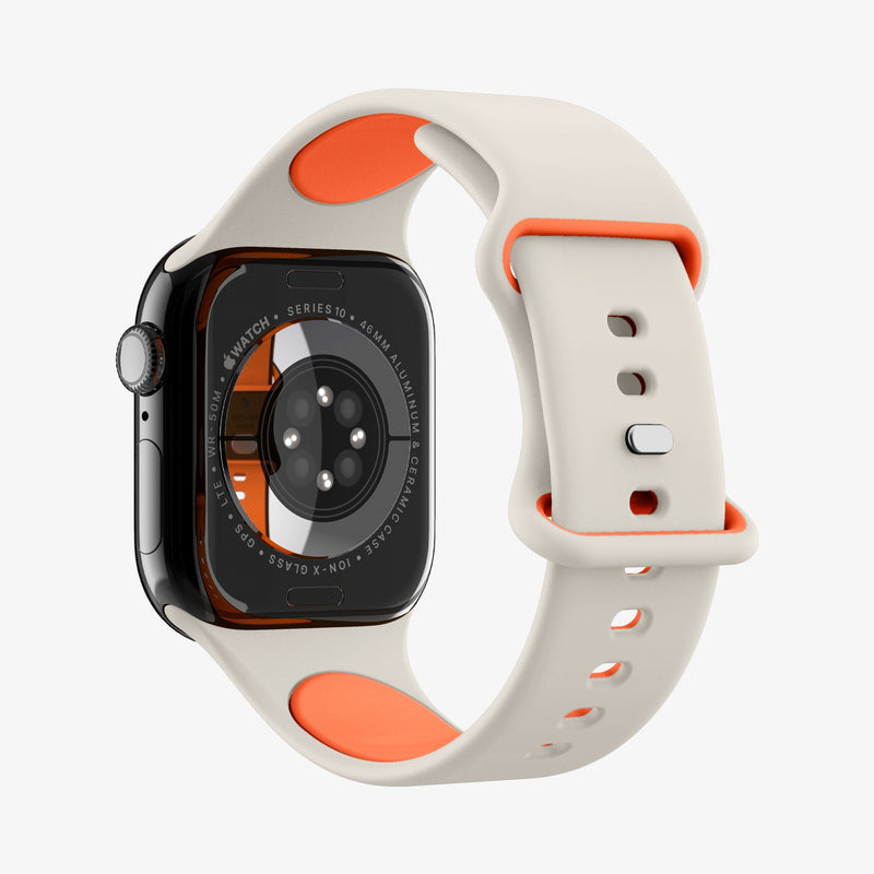 სამაჯური Spigen Nano PoP Band – ბრასლეტი Apple Watch Series 6/7/8/9/10, SE და Ultra 1/2 მოდელებისთვის, თანამედროვე დიზაინითა და გამძლე მასალით.