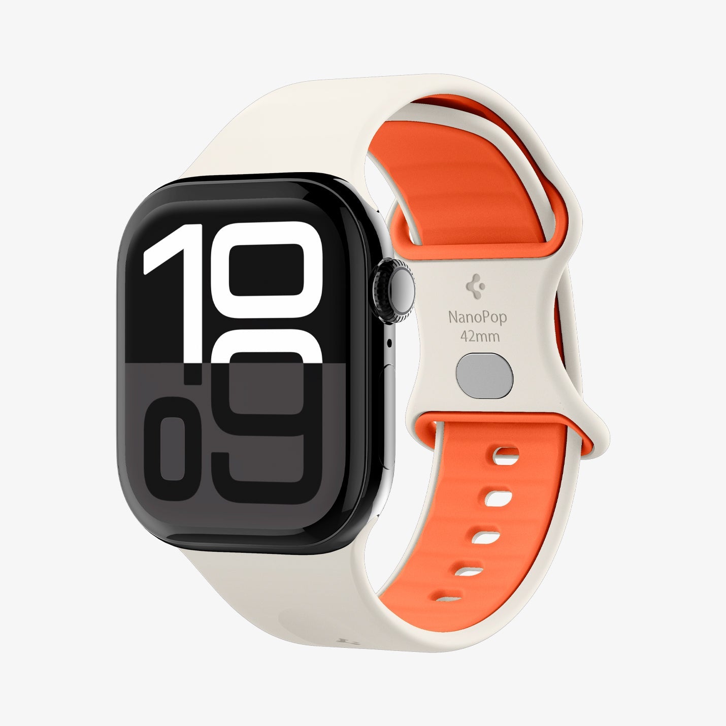 სამაჯური Spigen Nano PoP Band – ბრასლეტი Apple Watch Series 6/7/8/9/10, SE და Ultra 1/2 მოდელებისთვის, თანამედროვე დიზაინითა და გამძლე მასალით.