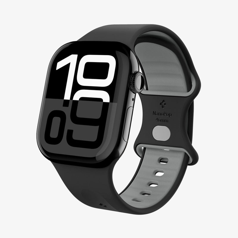 სამაჯური Spigen Nano PoP Band – ბრასლეტი Apple Watch Series 6/7/8/9/10, SE და Ultra 1/2 მოდელებისთვის, თანამედროვე დიზაინითა და გამძლე მასალით.