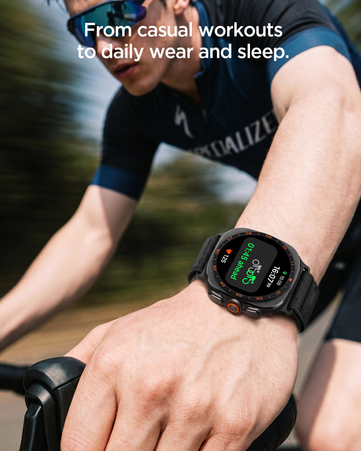 Spigen WBF1 Galaxy Watch Ultra 1 / 2 Band კომფორტული დიზაინით