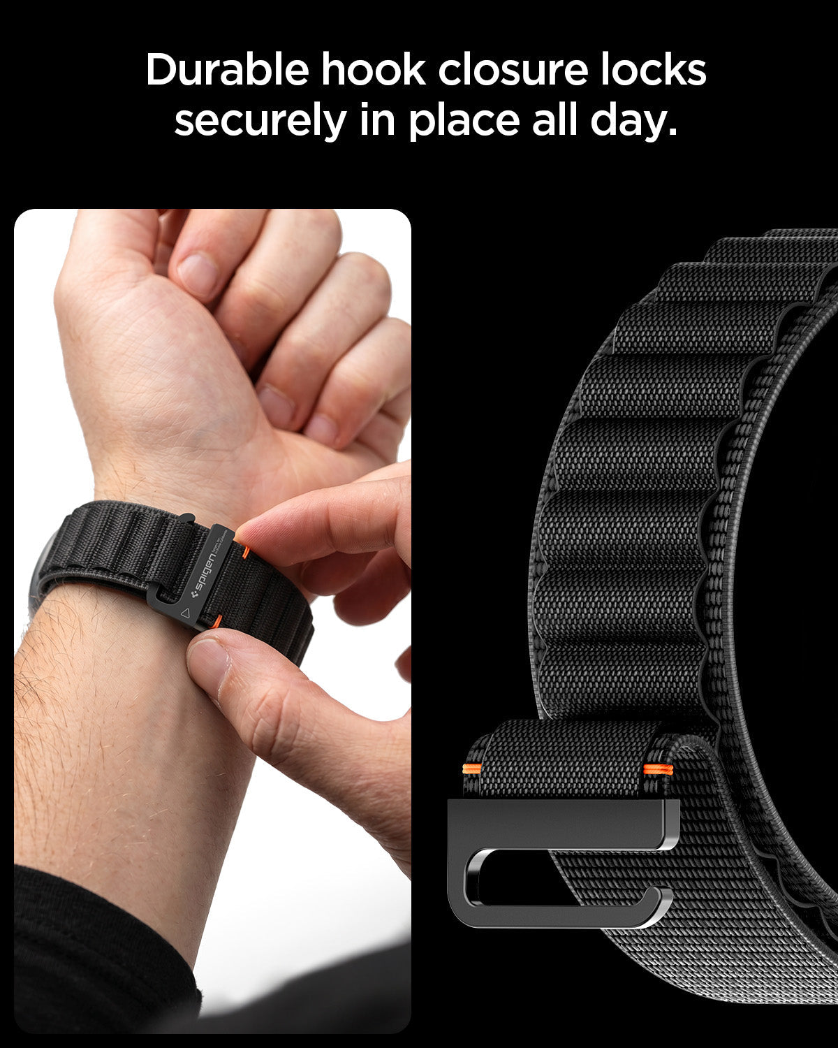 Spigen WBF1 სამაჯური Galaxy Watch Ultra ყოველდღიური გამოყენებისთვის