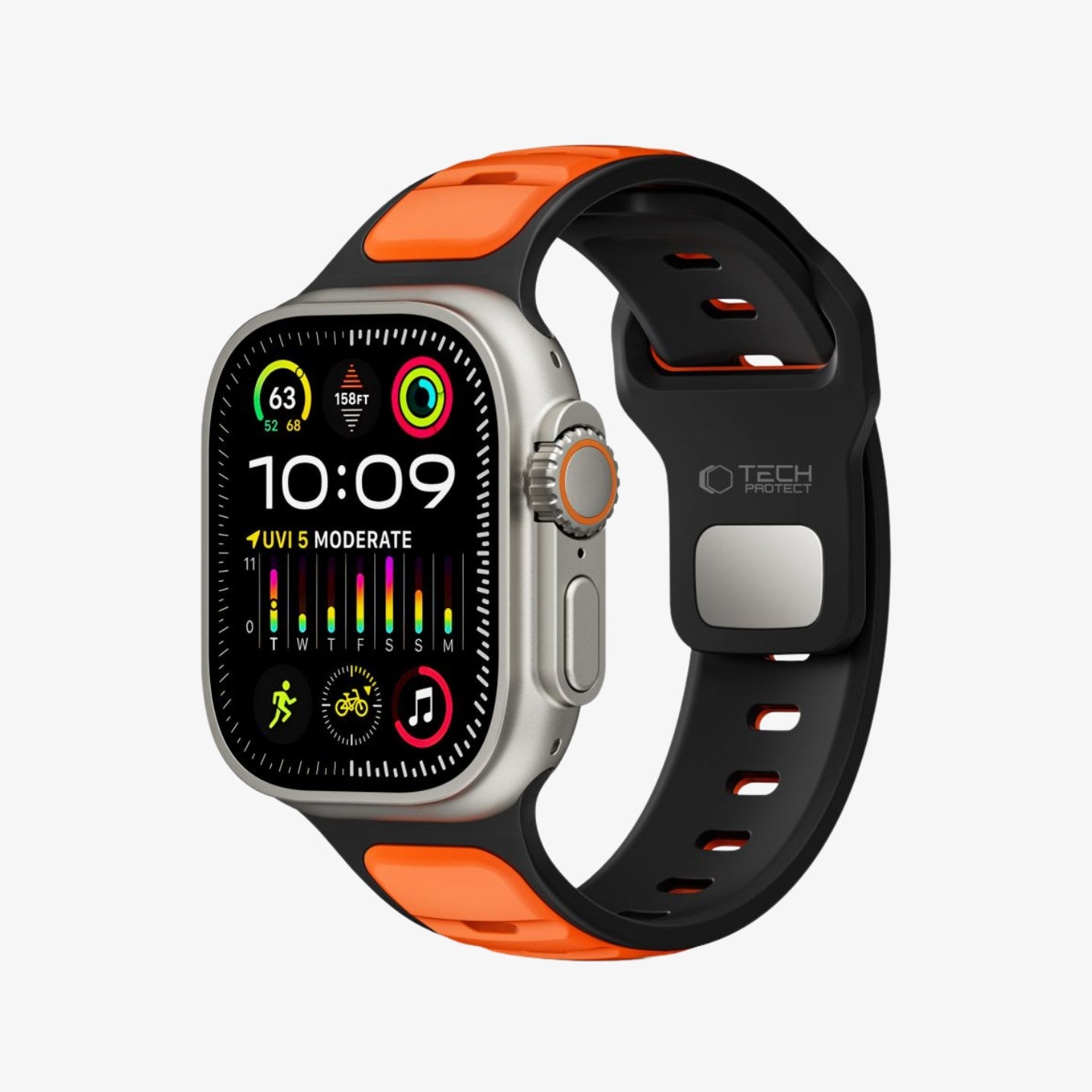 სამაჯური Tech-Protect Icon Band Line – მაღალი ხარისხის Apple Watch Strap, კომფორტული და გამძლე დიზაინით.