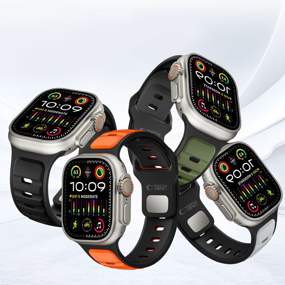 სამაჯური Tech-Protect Icon Band Line – მაღალი ხარისხის Apple Watch Strap, კომფორტული და გამძლე დიზაინით.